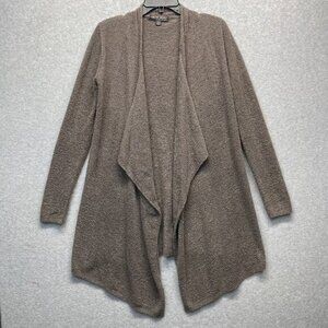 Barefoot Dreams Cozychic‎ Lite Calypso Wrap Womens S/M Brown Cardigan Long 436